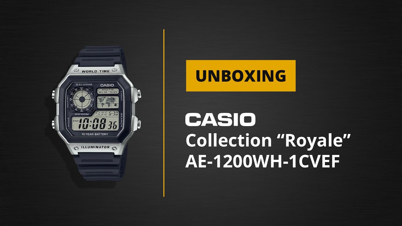UNBOXING: Casio Collection 