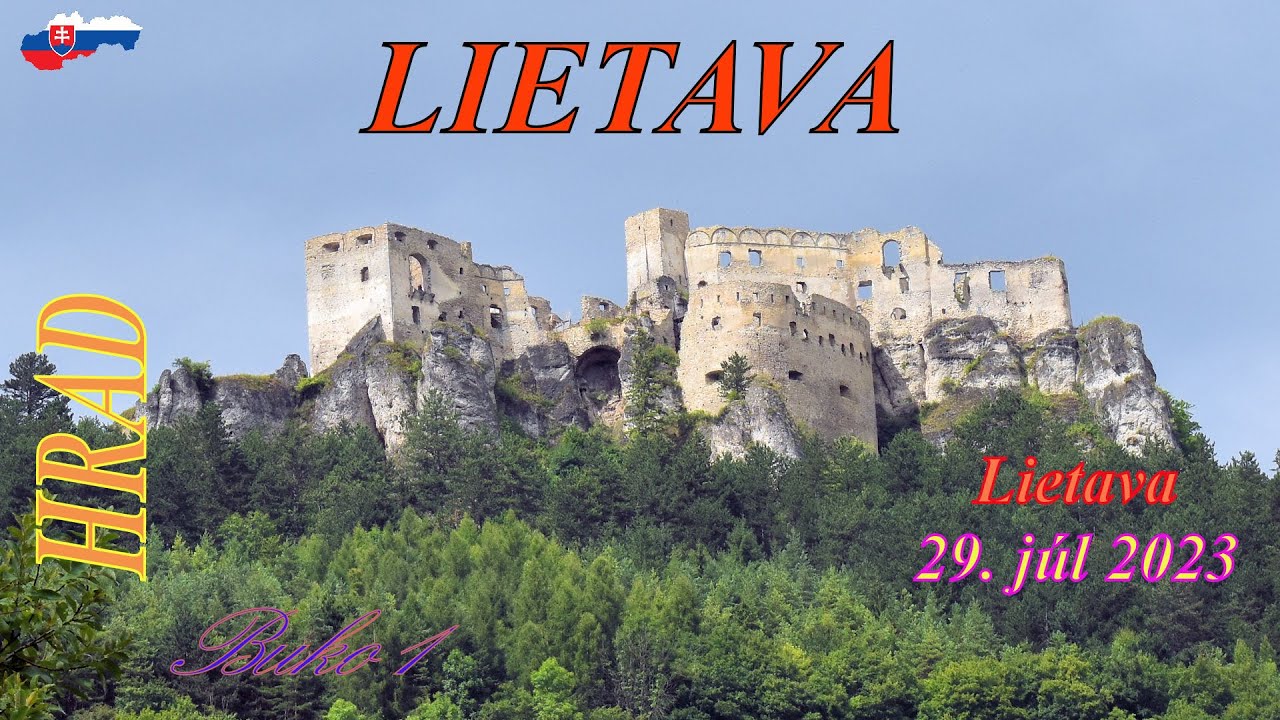 #turistika 🇸🇰 Hrad  Lietava z Lietavskej Svinnej #hrad #castleruins #beautifulplaces #slovakia