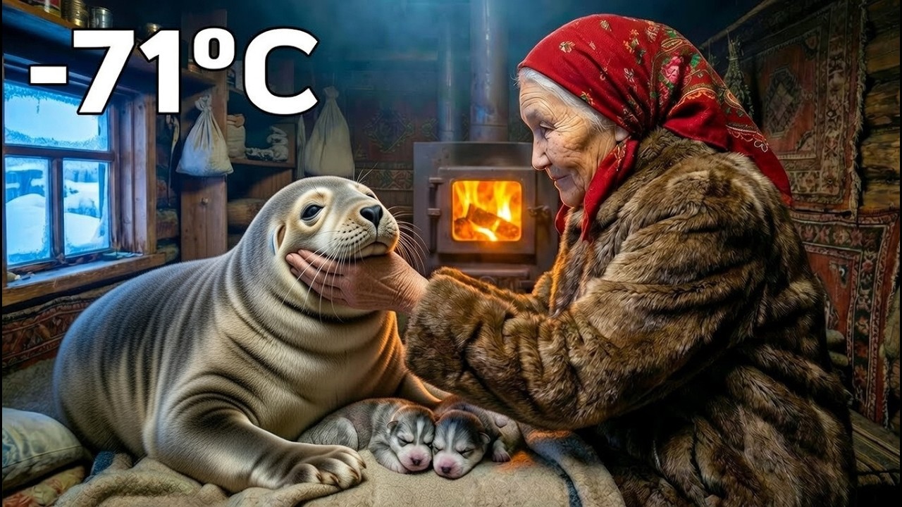 She Rescued a Freezing Mother Seal and Her Newborn Pups During a Siberian Blizzard