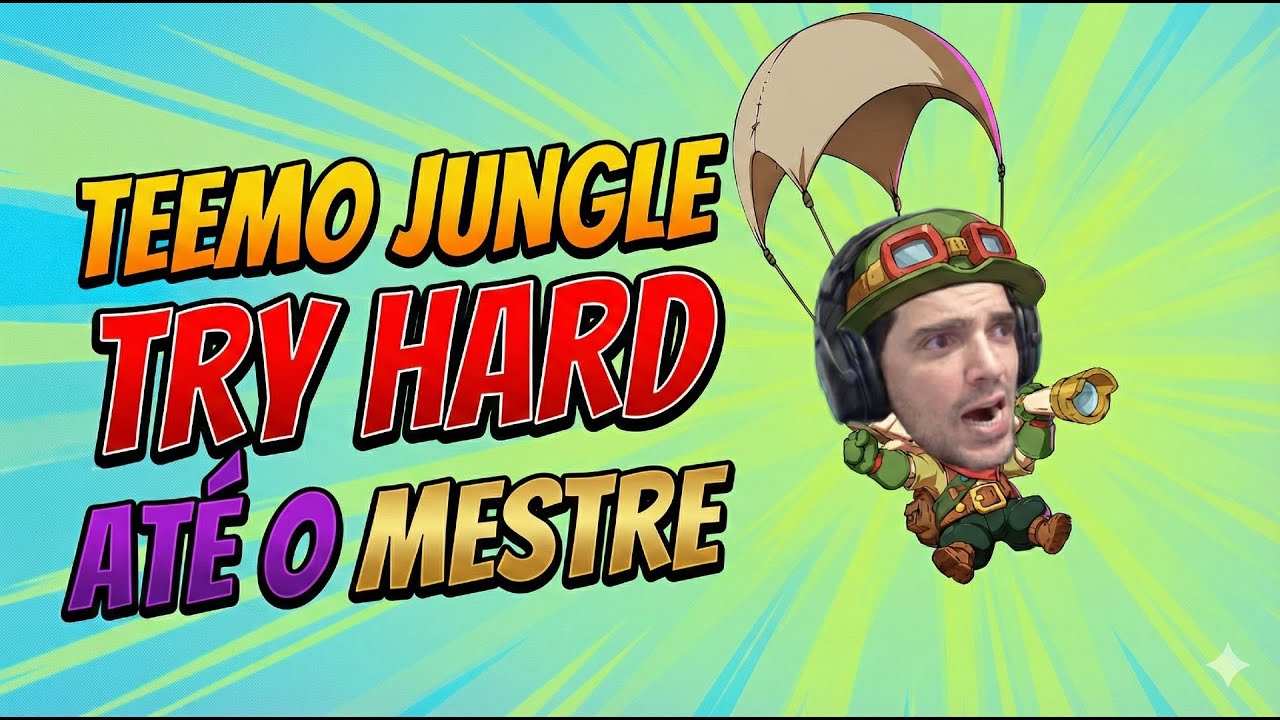 Melhor TEEMO JUNGLE rumo ao MESTRE 2.0