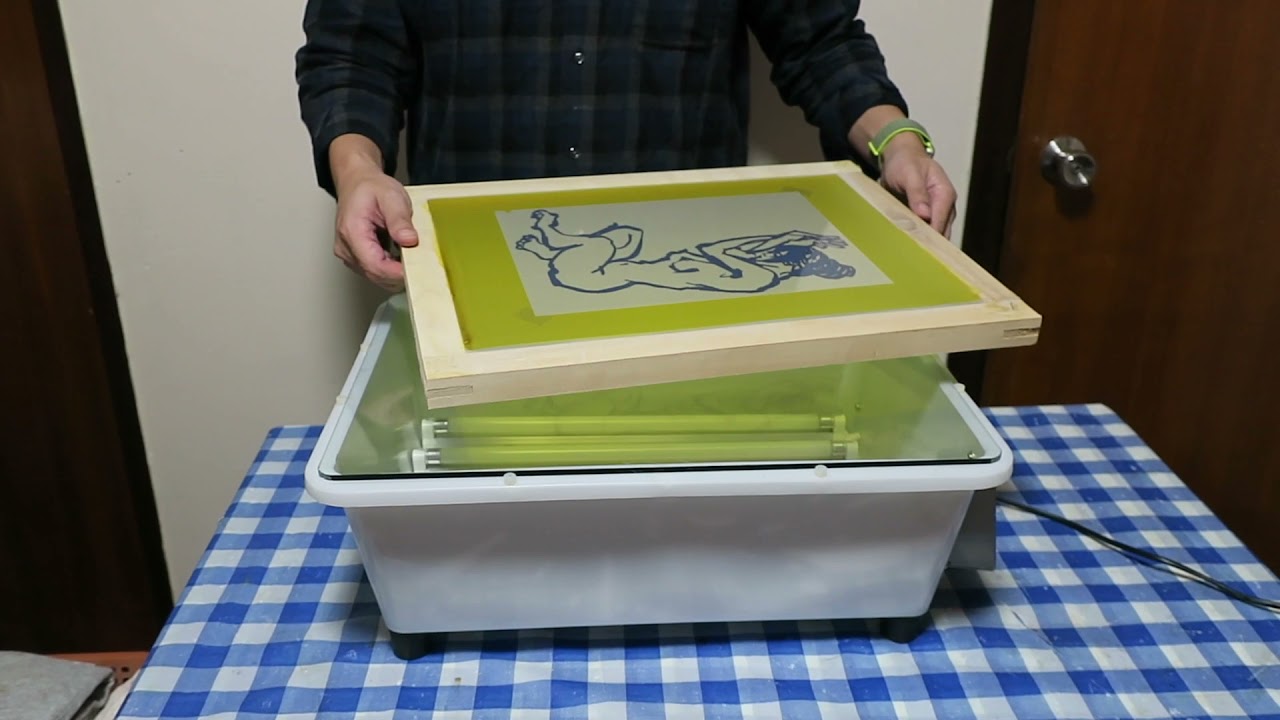 SCREEN PRINTING - UV LIGHT EXPOSURE