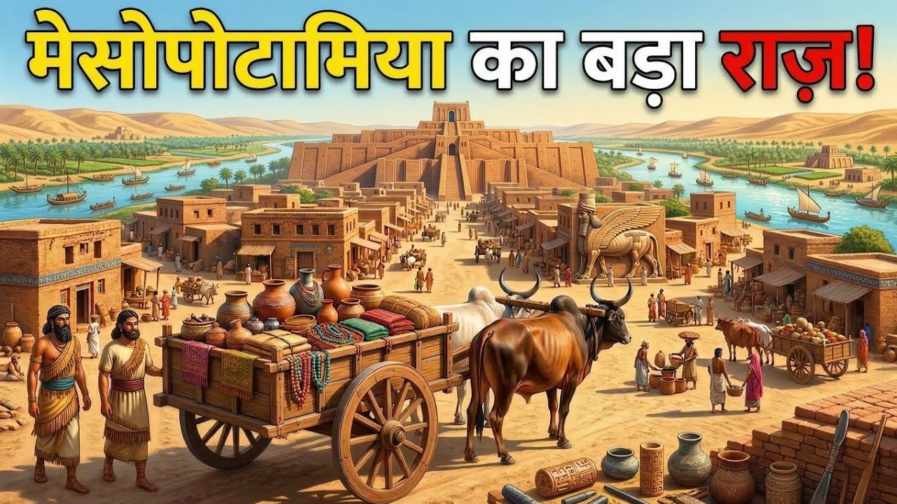 मेसोपोटामिया: दुनिया की पहली सभ्यता की पूरी कहानी | The Complete Story of Mesopotamia