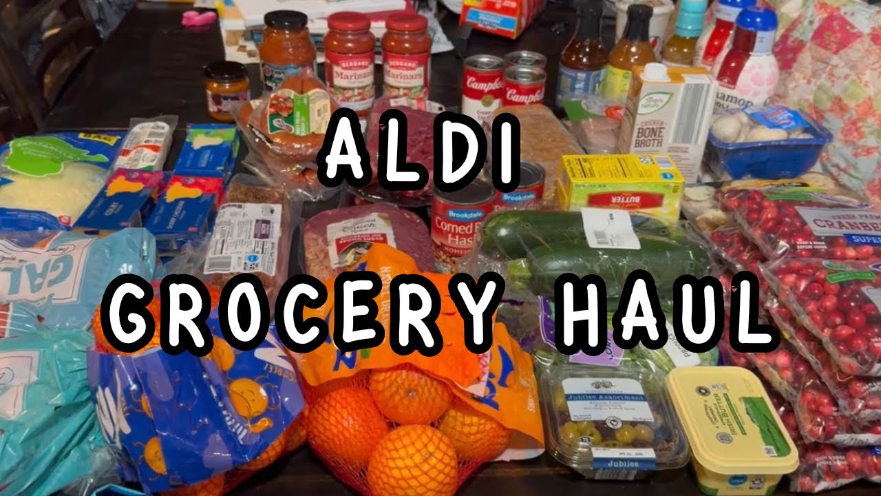 Покупка продуктов в ALDI с ограниченным бюджетом!
