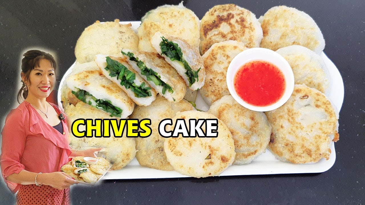 របៀបធ្វើនំគូឆាយមូល How To Make Garlic Chives Cake Fried or Steam Dumpling Garlic Chives Khmer Recipe