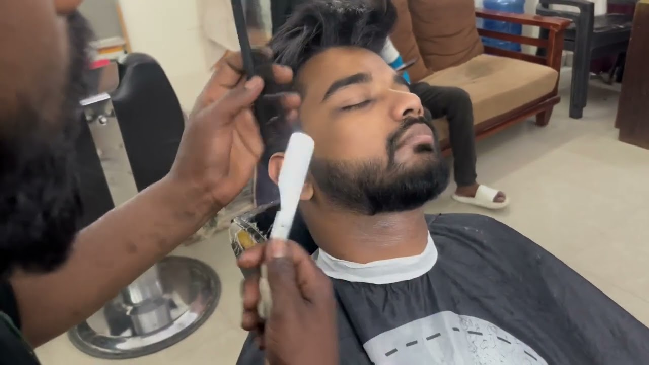 Stylish haircut 