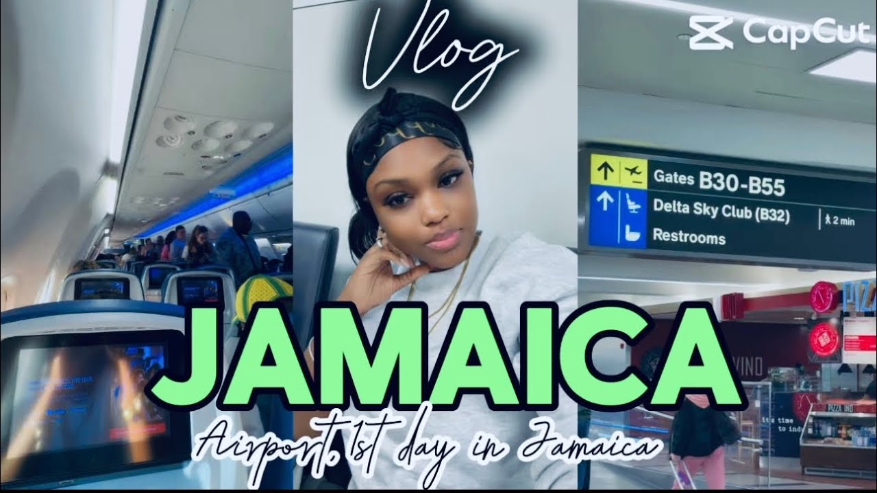JAMAICA VLOG 🇯🇲 | Airport Travel Day + First Day in Jamaica