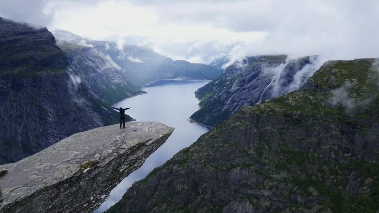 Kamperem przez Skandynawię #3 - norweskie krajobrazy, Preikestolen, Trolltunga