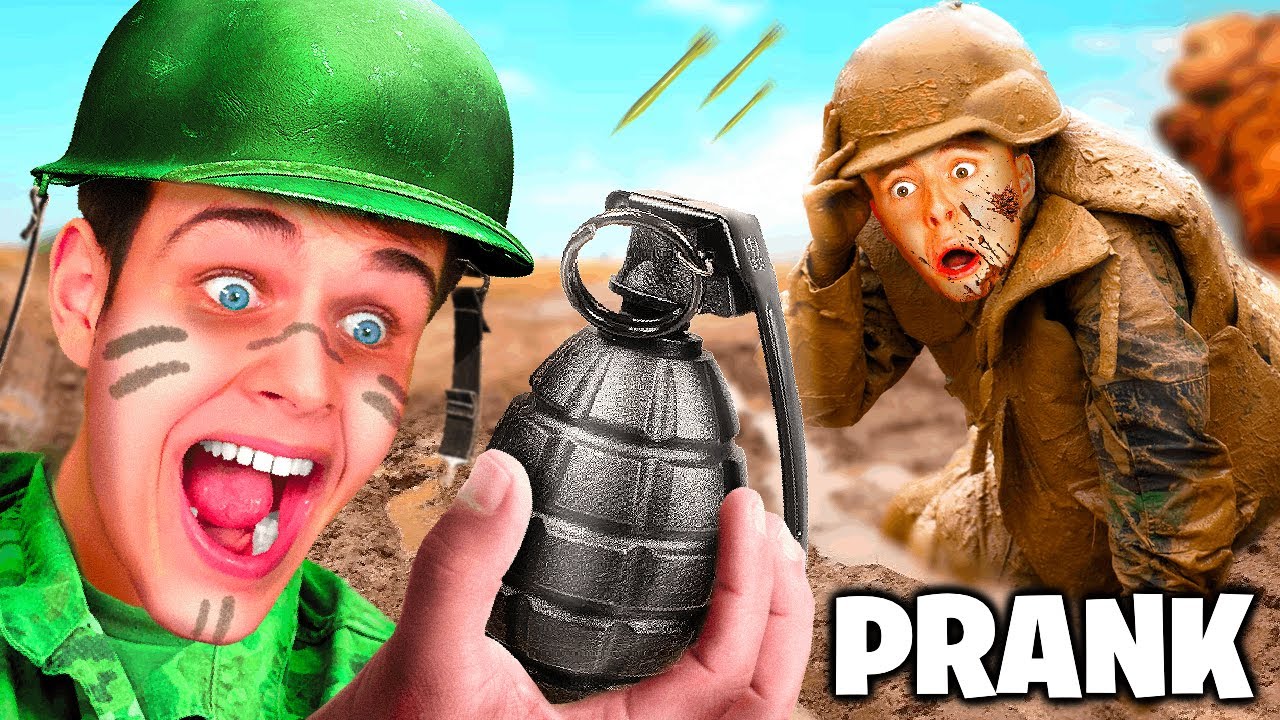 10 PRANKŮ na ARMÁDU v GTA 5!