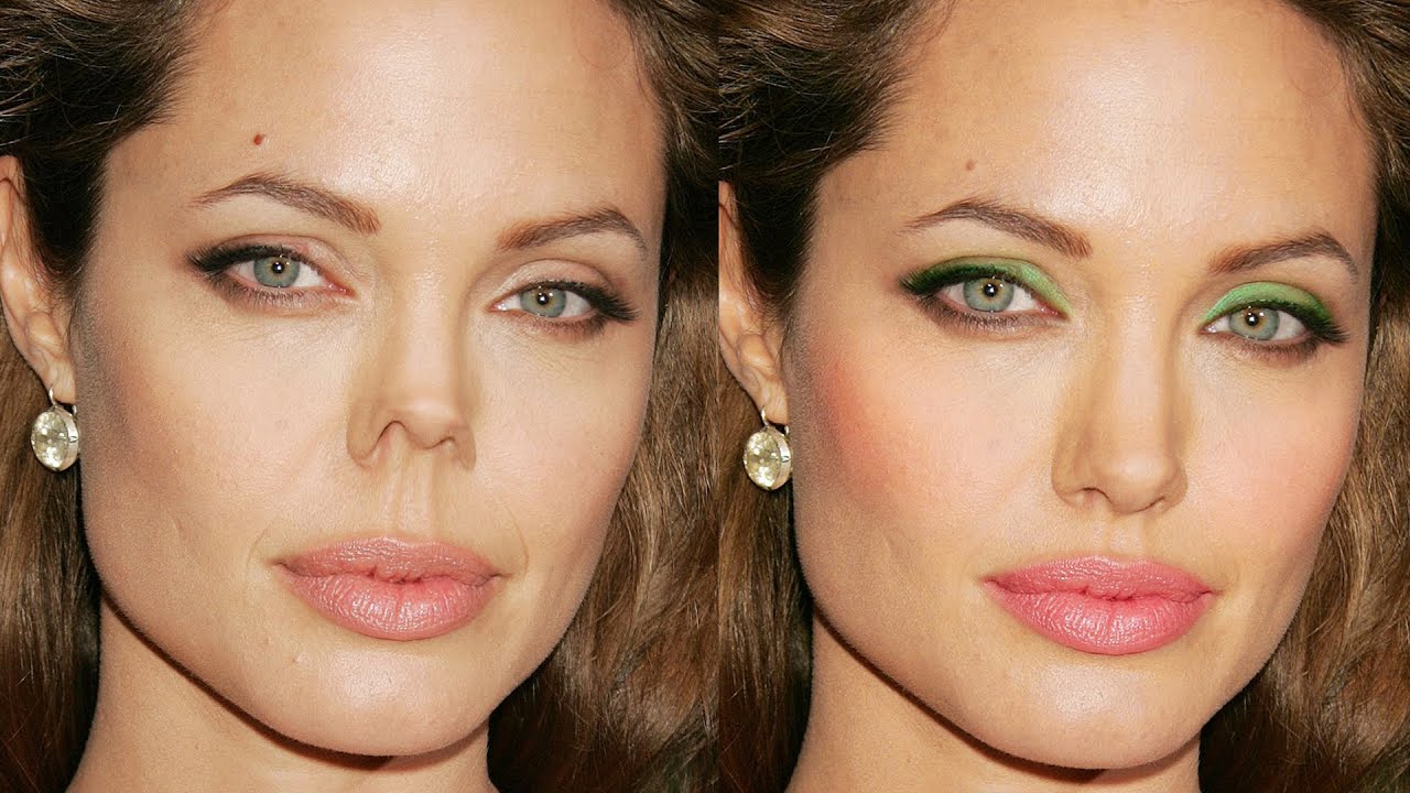 ASMR en español 💋💄 Maquillando a ANGELINA JOLIE 💅 en Photoshop 💻