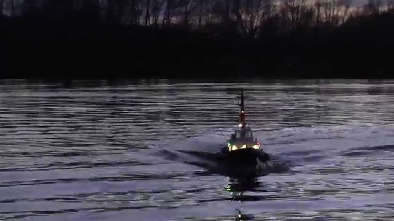 Robbe Odin tug launch