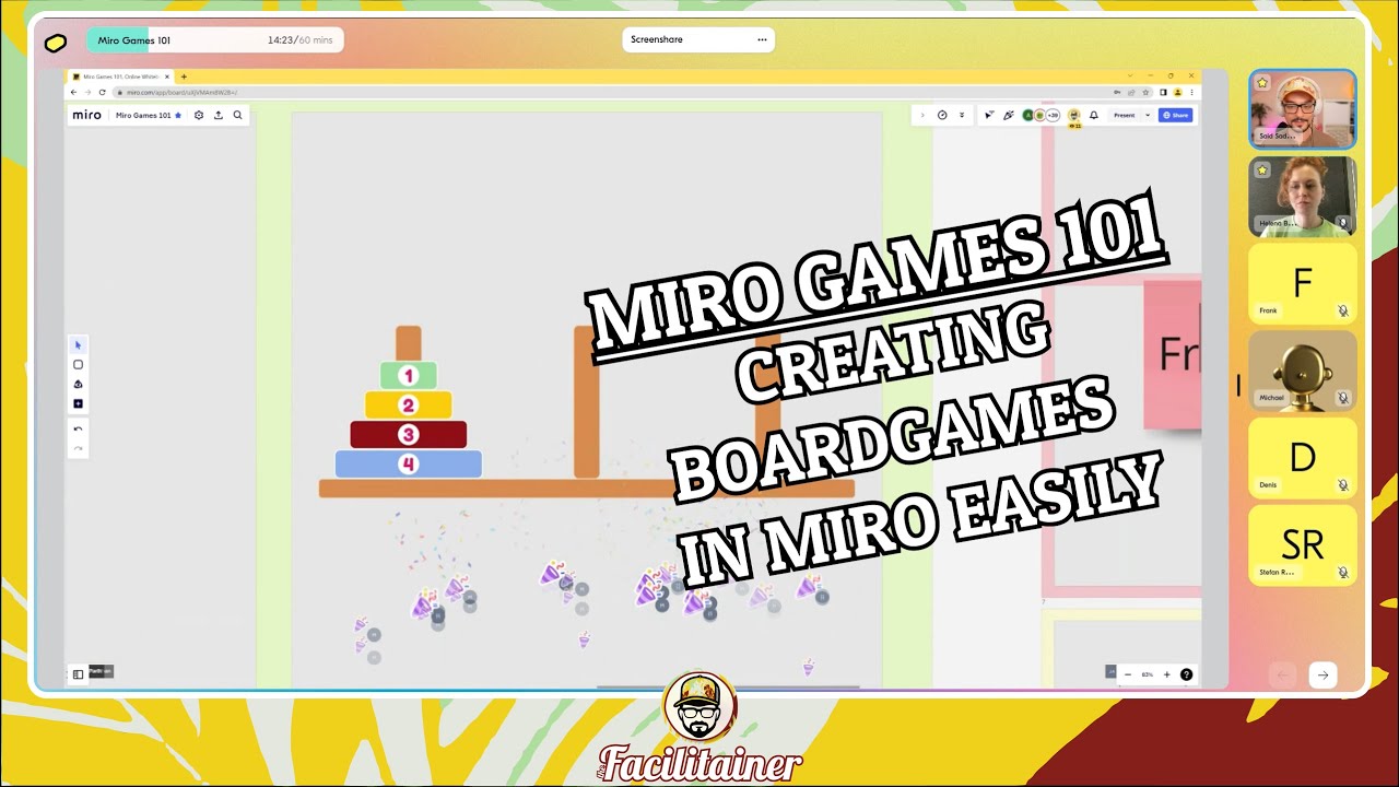 Create 4 Board Games in Miro to Boost Engagement