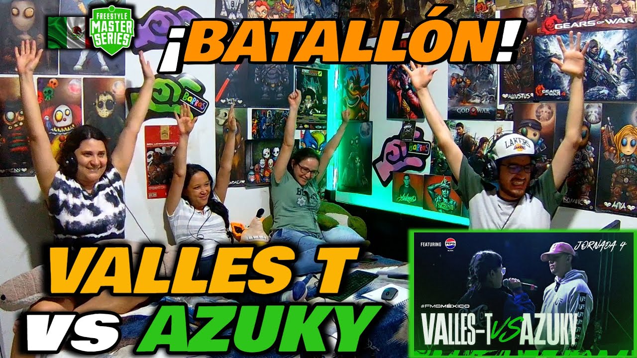 🔴COLOMBIANOS REACCIONAN a VALLES T vs AZUKY - ¡BATALLÓN ÉPICO! [FMS MÉXICO 2024/2025]