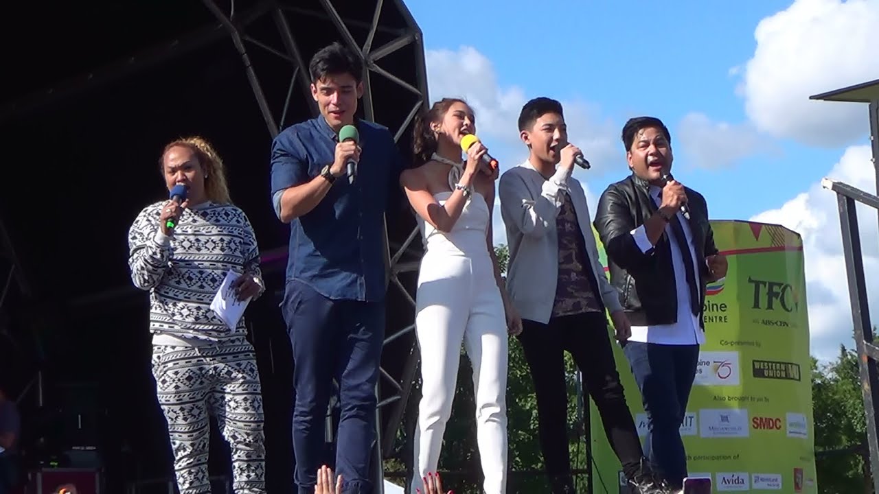 The Celebrity Guests at Day Two of the 'Barrio Fiesta Sa London 2016' (Original Footage)