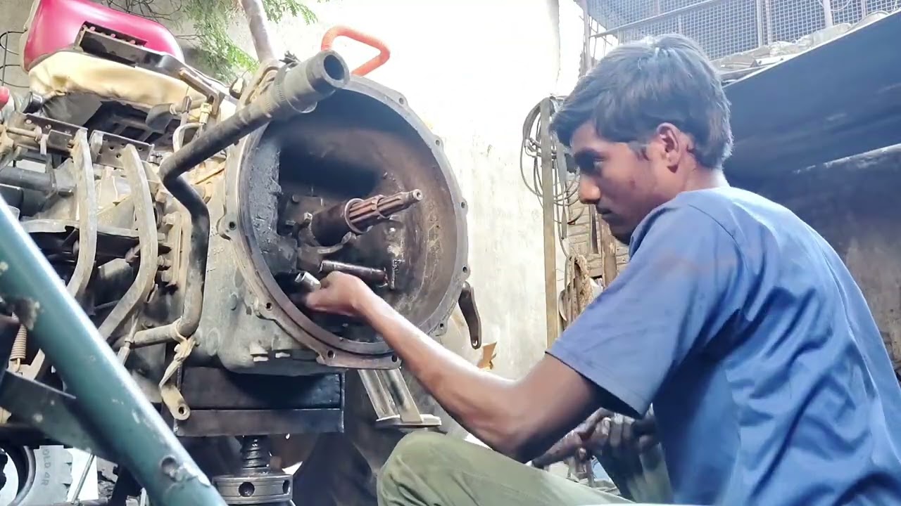 Swaraj 744 FE dual clutch assembly 