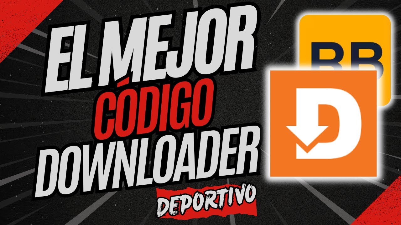 🔥 El mejor C&Oacute;DIGO DOWNLOADER que Amar&aacute;s para FireTV, TV Box 🔥