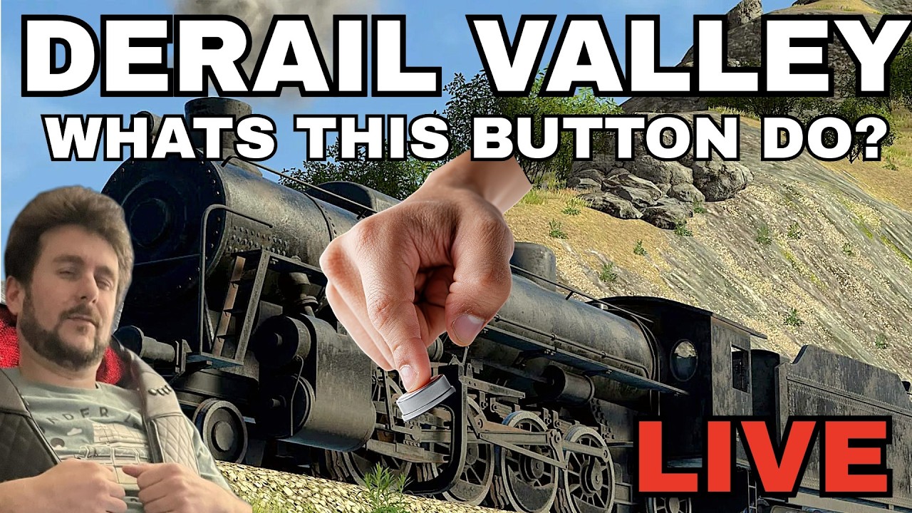 Trains and Chill EP.01 | Derail Valley | New | Relaxing | Help Me | Live | Steam