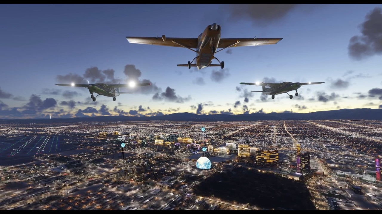 [MSFS2024] Flying around Las Vegas