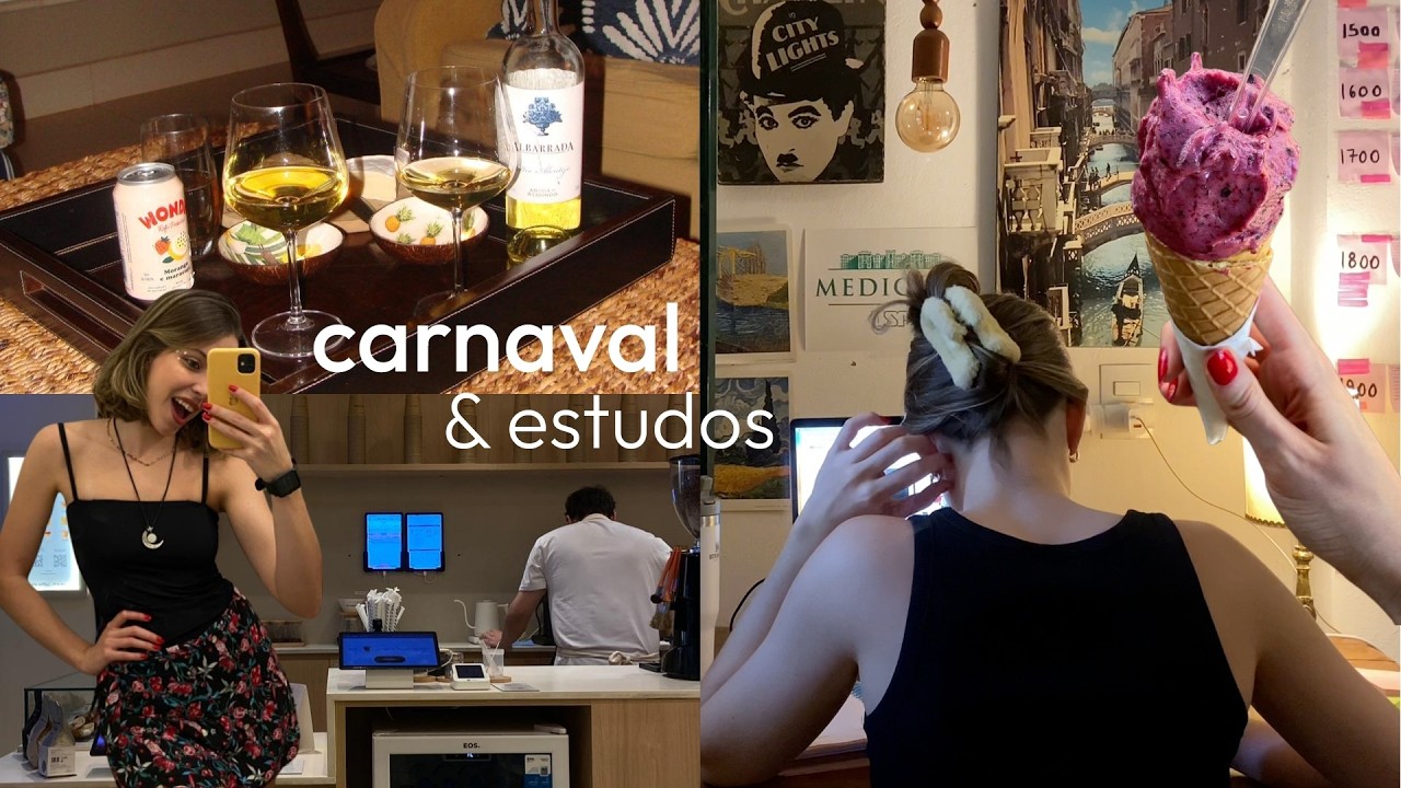 carnaval & estudos | diário de vestibulanda