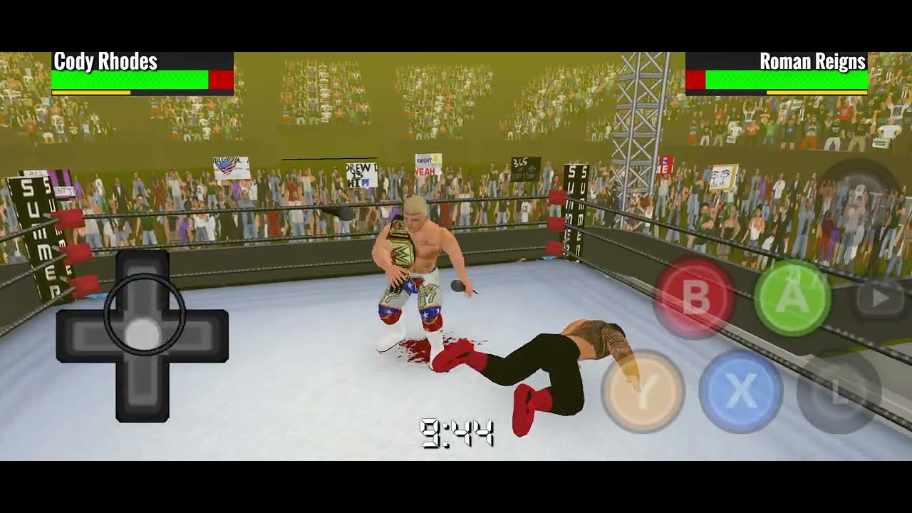 ROMAN VS CODY !!!! Wrestlemania 42 | Wrestling Empire Maximus Gameplay