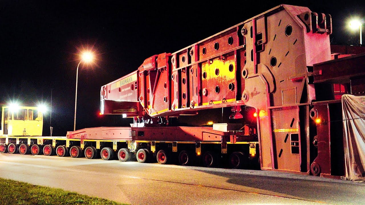 824 Tons Heavy Transport | Transformer High Girder Bridge