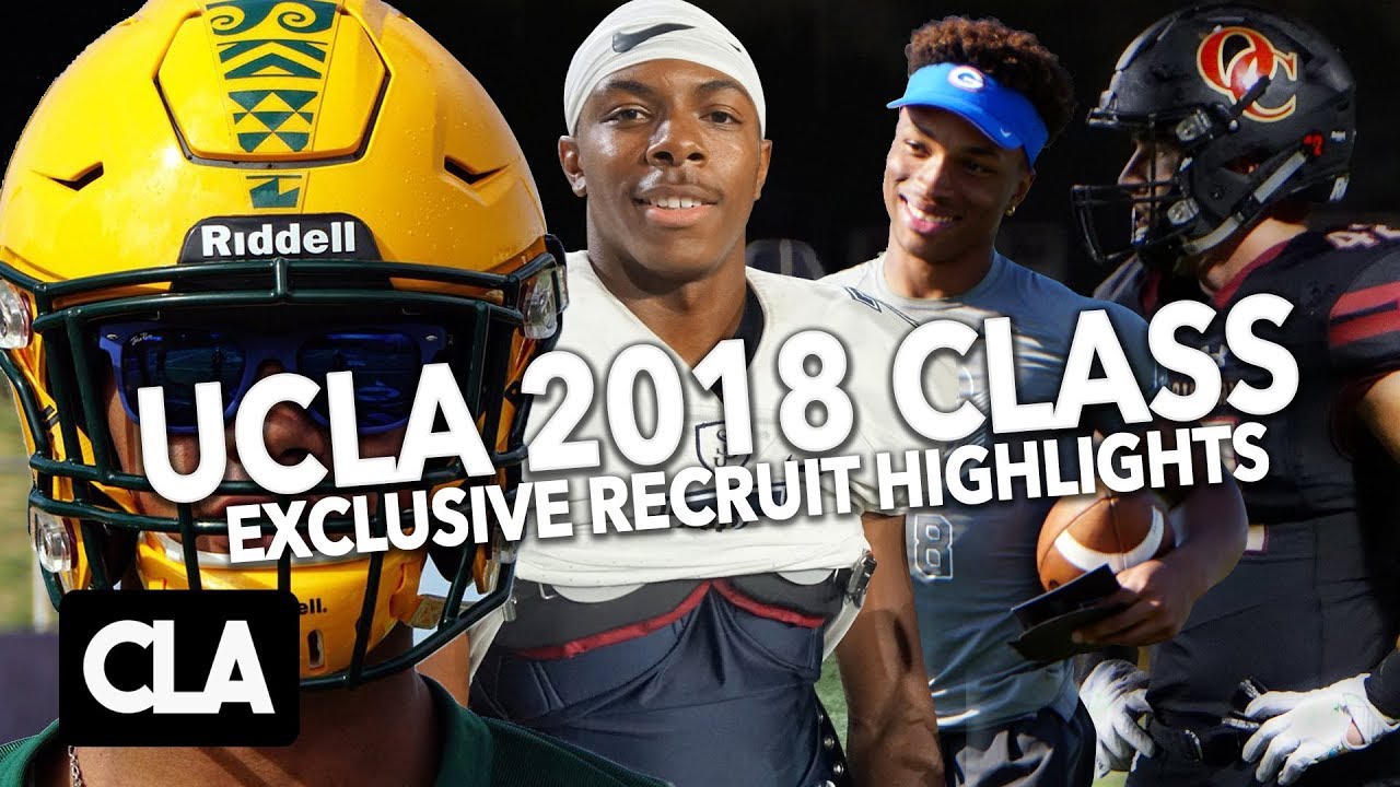 UCLA RECRUIT HIGHLIGHTS // UCLA 2018 Football Recruit Class Mixtape feat. DTR, Bryan Addison +