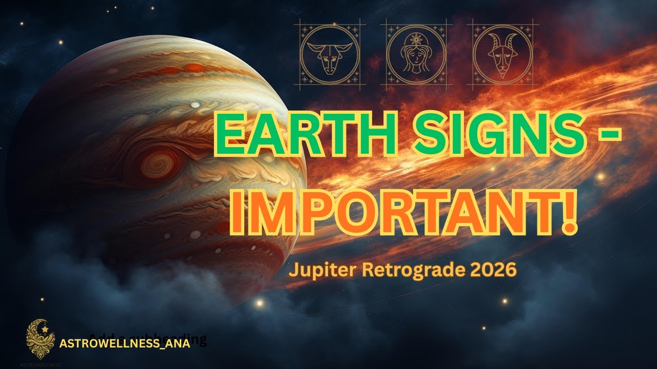 🌟Jupiter Retrograde 2026: What Taurus, Virgo & Capricorn Must Know Before June! (Vedic Astrology)