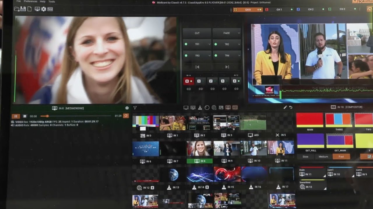 FOR-A MixBoard Software-Defined Live Production | ISE 2026