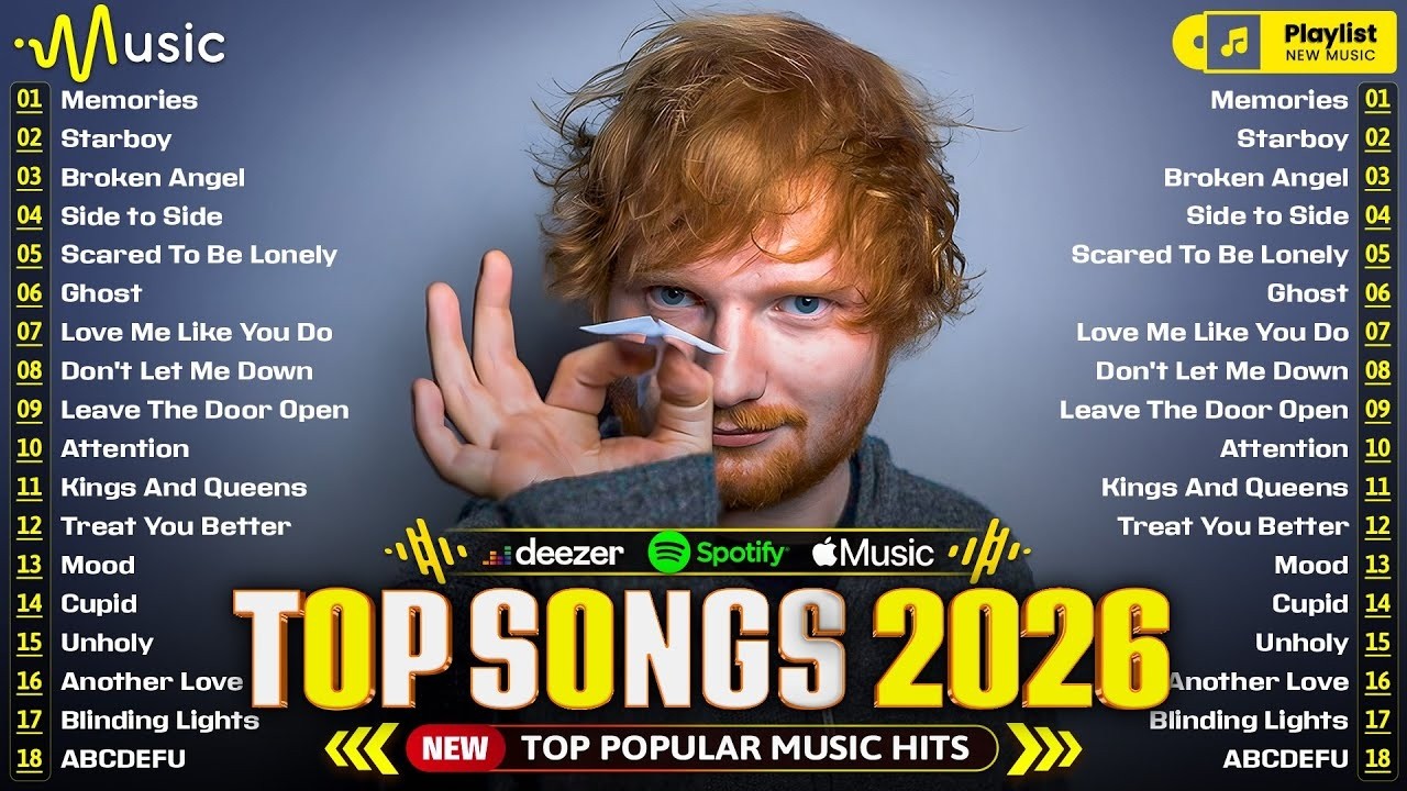 Adele, Maroon 5, Ariana Grande, The Weeknd, Taylor Swift, Rihanna | Billboard Top 50 This Week