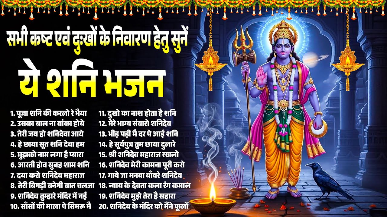 सभी कष्ट एवं दुखों के निवारण के हेतु सुने ये शनि भजन | Shanidev Bhajans 2026 | Shanidev Songs 2026
