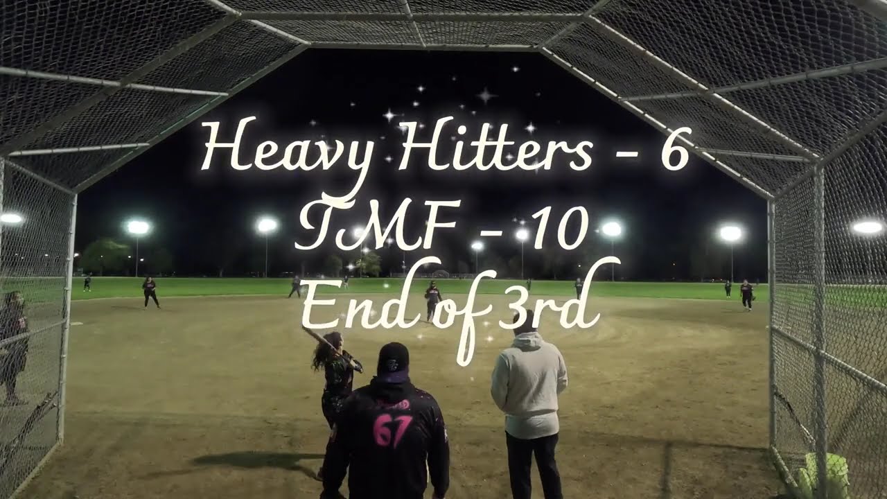Heavy Hitters vs Those Mother F*ckr*s  TMF - Dec 8,2025 - Adult Slow-pitch Softball