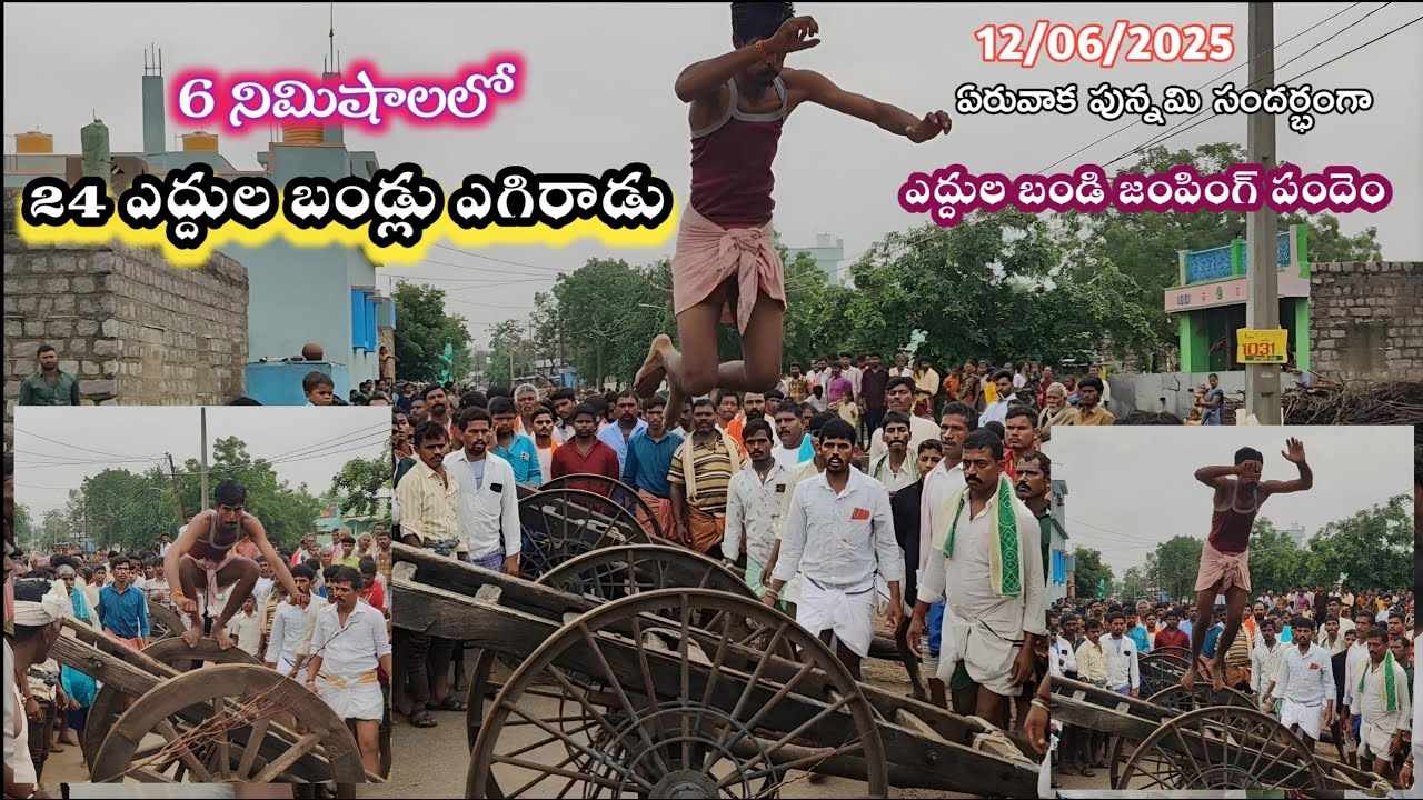 Muchigeri Eruvaka Punnami Completions 2025 // Muchigeri Ramakrishna Jumping Videos 2025