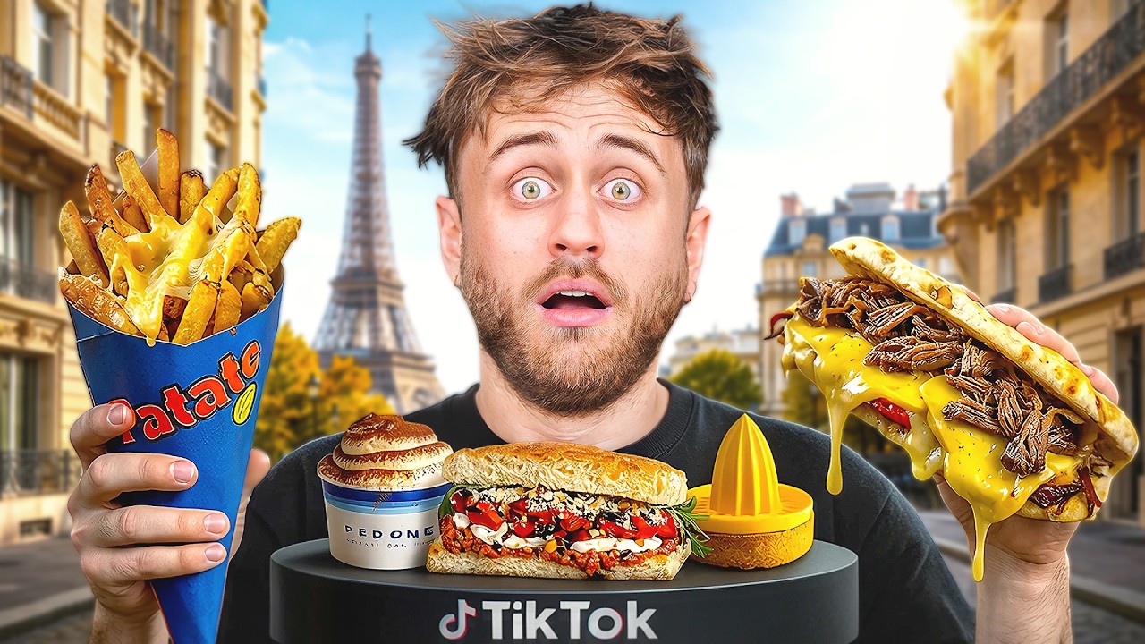 Je teste la FOOD la plus VIRALE de PARIS 🤔 (surcot&eacute; ?)