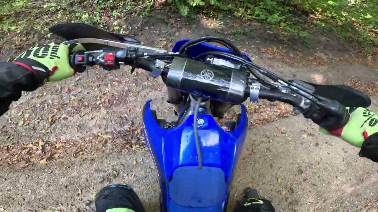 Как я чутка потрогал японца за YAMAHA WR250F (Эндуро)