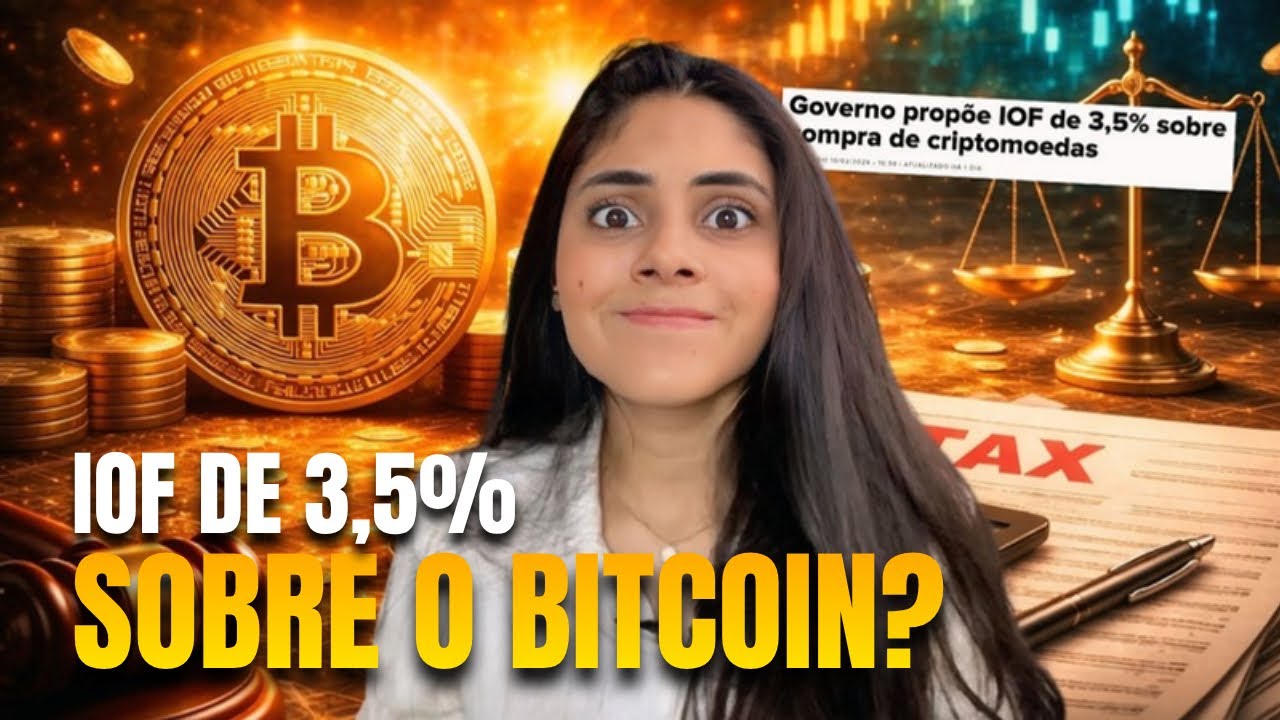 Governo vai taxar o Bitcoin? Entenda o IOF de 3,5%
