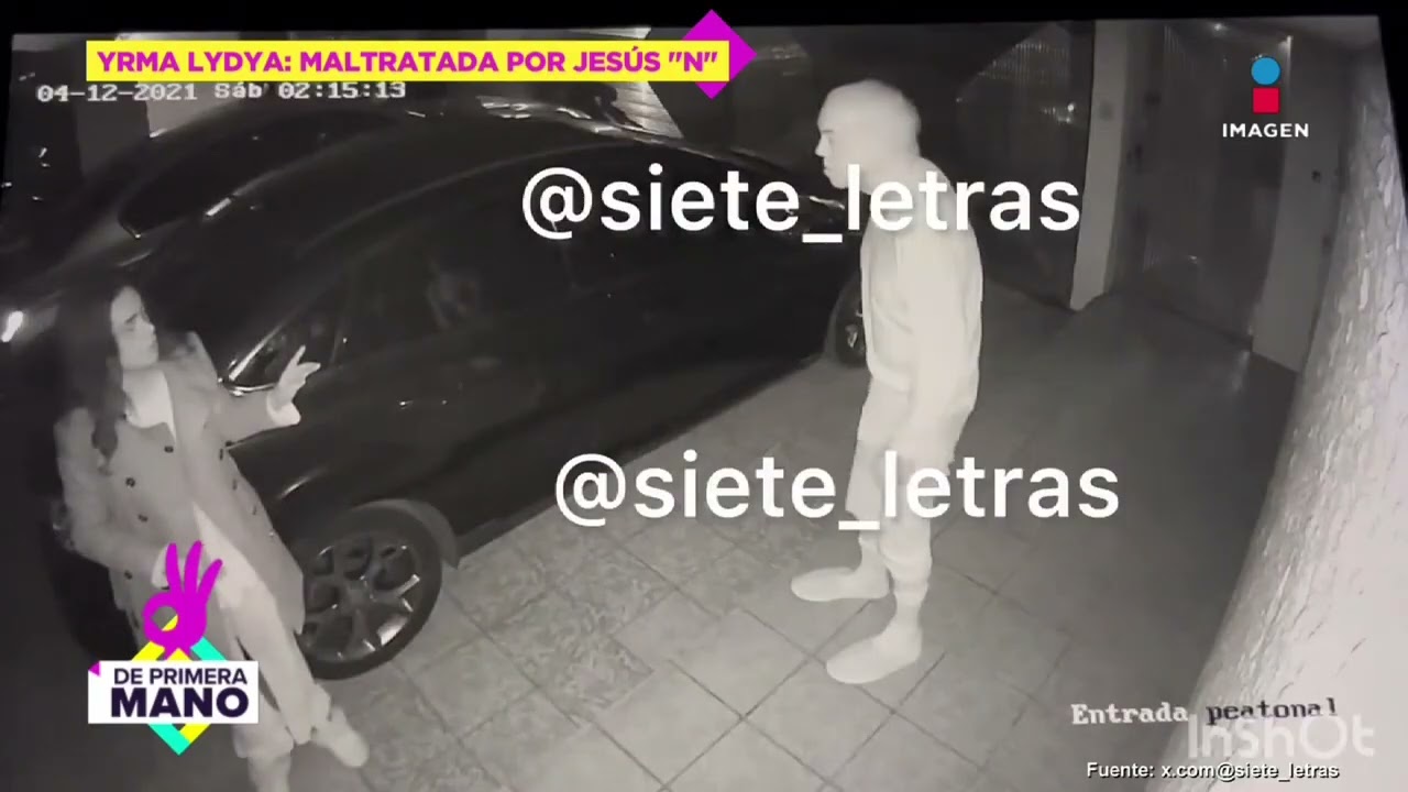 VIDEO inédito de  la AGR3SIÓN de Jesús 'N' a la fallecida cantante, Yrma Lydya | De Primera Mano
