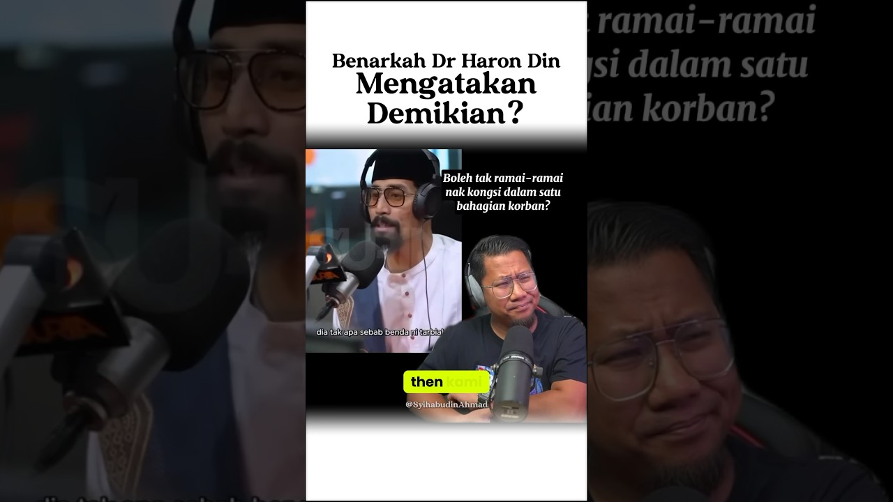 Benarkah Dr Haron Din Pernah Mengatakan Demikian? #syihabshorts #harondin