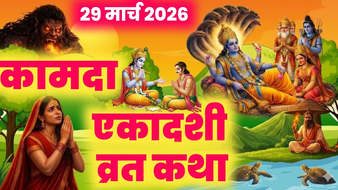 एकादशी व्रत कथा Ekadashi vrat katha एकादशी की कथा Ekadashi ki katha kamada ekadashi vrat katha