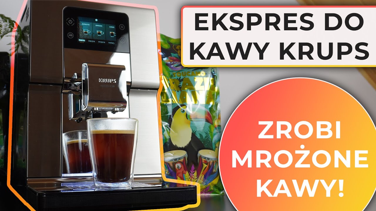 Ekspres do kawy Krups zrobi Ci mrożone kawy! Testujemy Krups Intuition Experience+