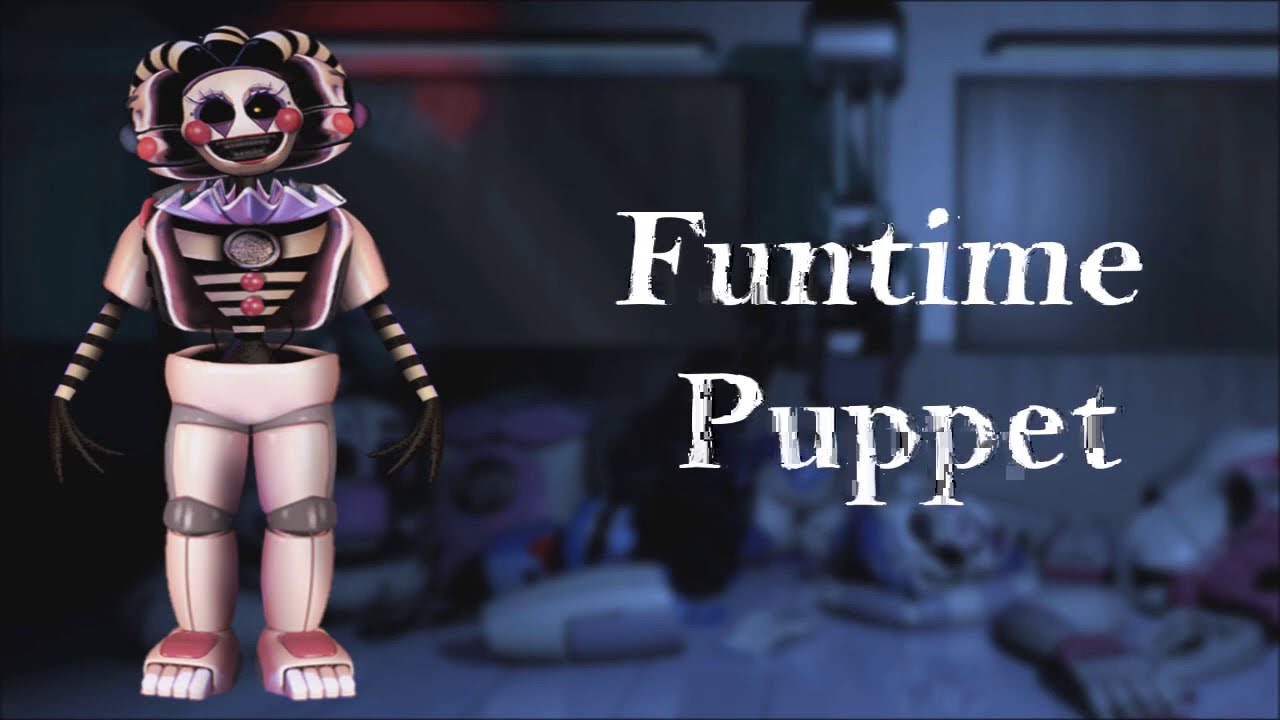 FNAF/SpeedEdit/ Shadow Withered Bonnie and Funtime Puppet /