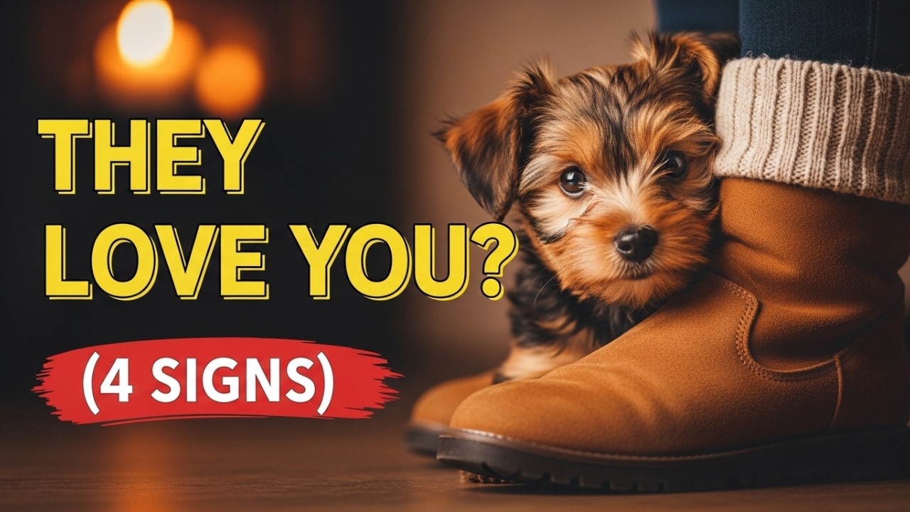 4 признака того, что ваша собака любит вас больше, чем кого бы то ни было.