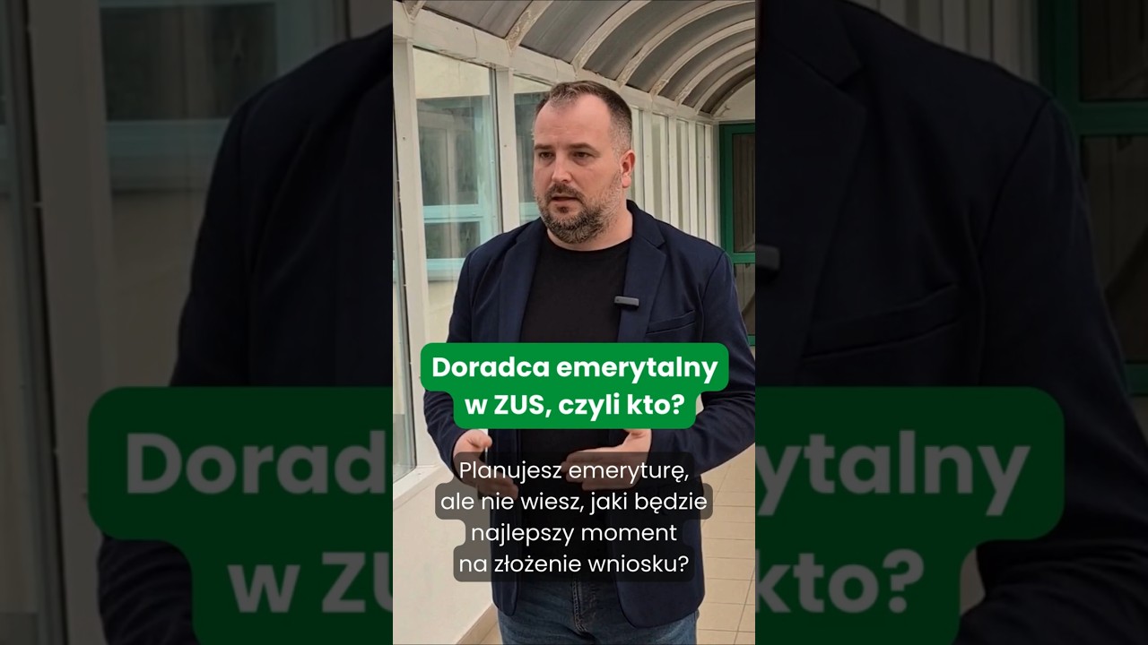 Doradca emerytalny, czyli kto? #emerytura #zus