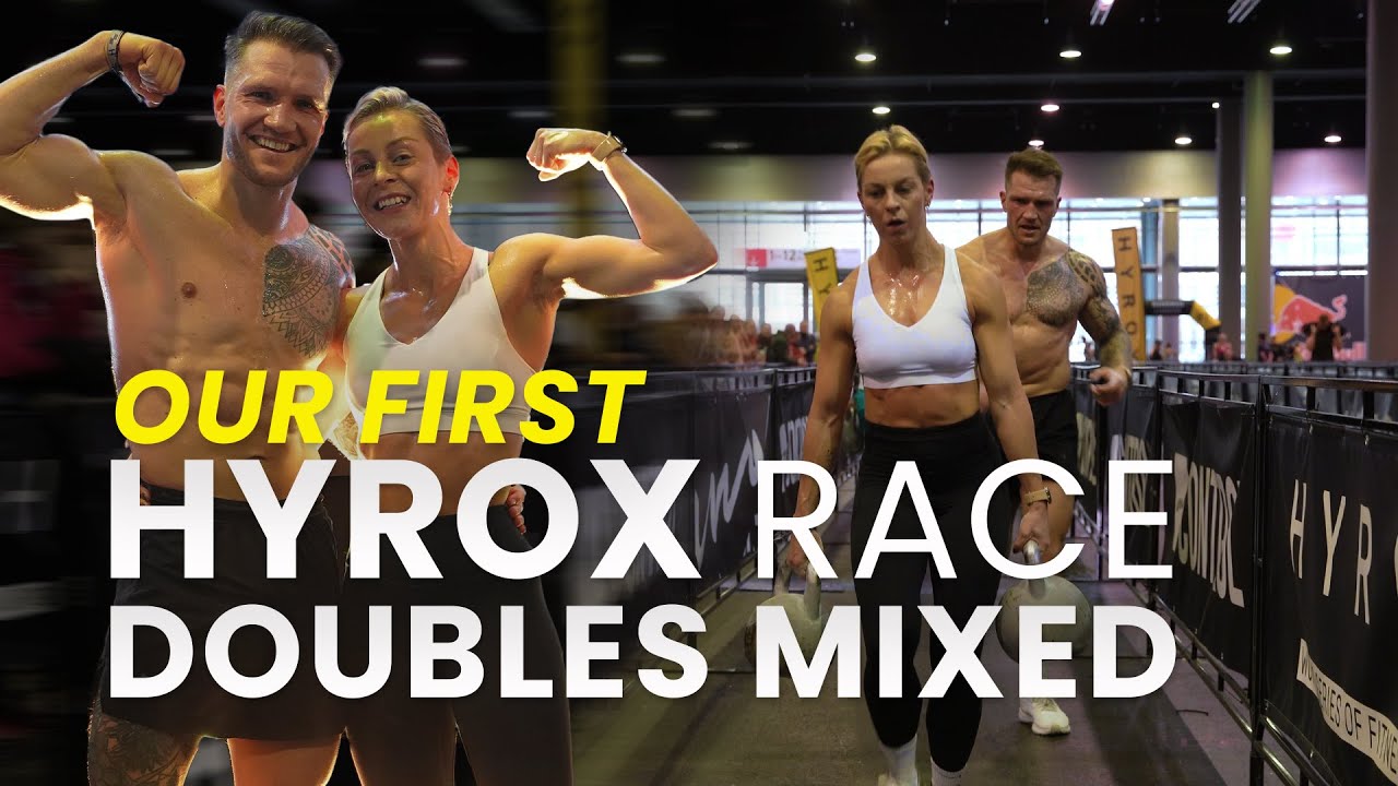 HYROX WETTKAMPF FRANKFURT | Race Video | Doubles Mixed | 2023 Frankfurt