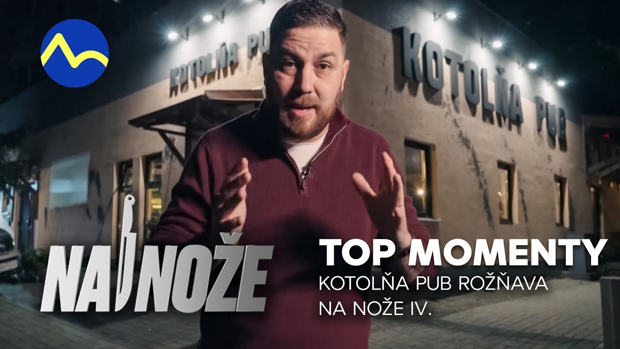 Martin Novák: Neprišiel som sem robiť sudcu | Kotolňa Pub Rožňava 3/3 | Na nože IV.