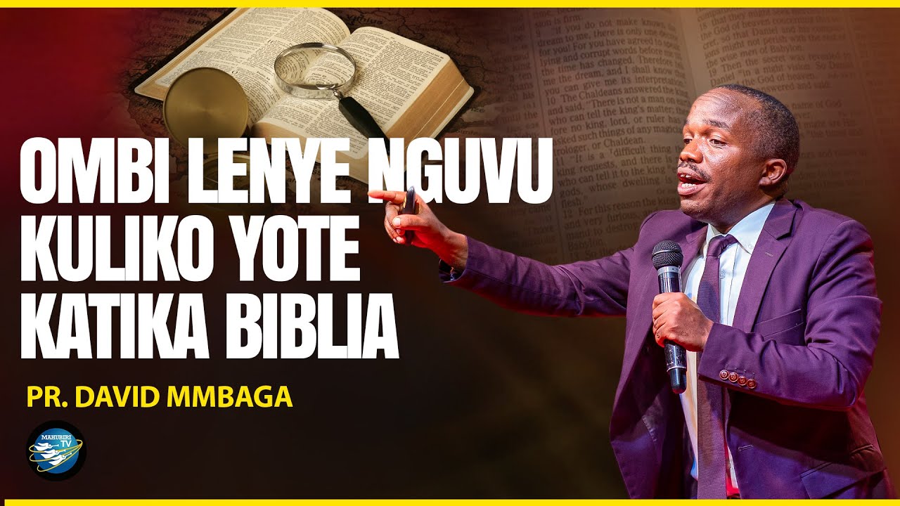 🔴 #LIVE: 23/08/2025 || OMBI LENYE NGUVU KULIKO YOTE KATIKA BIBLIA  || PR DAVID MMBAGA