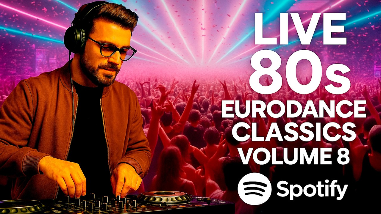 LIVE 80s Eurodance Classics Volume 8 – Ultimate Retro Party Megamix 💿 #dj #remix #80smusic #techno
