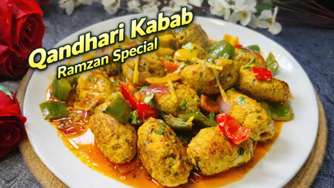 Qandhari Kabab Unique Recipe | Juicy & Soft – Ramzan Special 😋