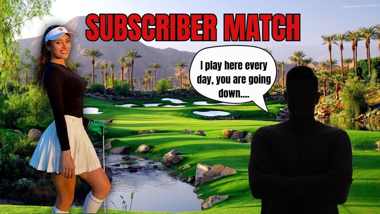 Subscriber Challenged Me At His Home Golf Course | Walk On Wagers