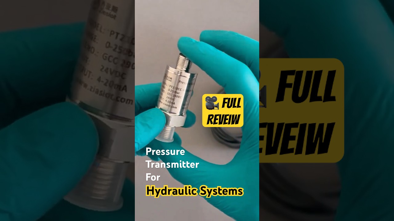 Ziasiot Hydraulic Pressure Transmitter PT210CC series unboxing