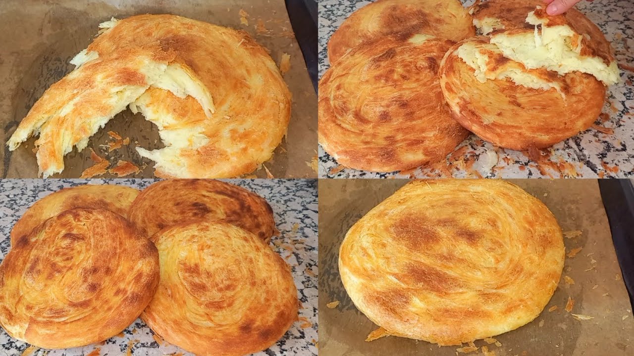 ملوي مخمار في الفرن لي ماكايخطانيش فرمضان بخلطة سحرية كايجي مورق مقرمش وهشيش😋 رائحة الزمن الجميل 😊