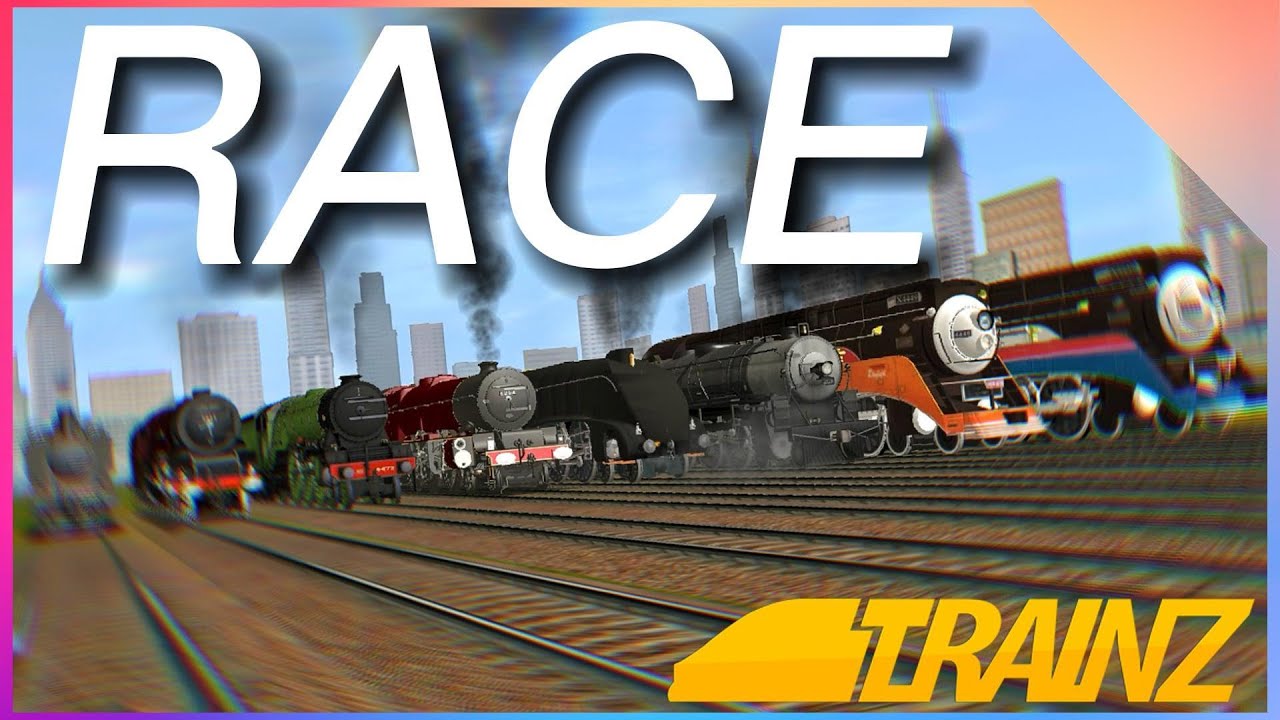 Trainz Driver2｜Steam Locomotive race!!!